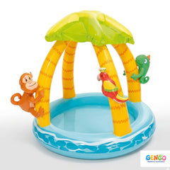 Intex Children's pool Tropical island 102 x 86 cm