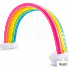 INTEX Rainbow Cloud Sprinkler (9'10" x3'7" x5'11")