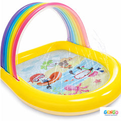 Intex Rainbow Arch Spray Pool 58" x 51" x 34"