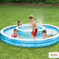 INTEX Wishing Well Pool ( 100" W x 14" H)