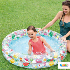 INTEX Stars Kiddie 2 Ring Circles Swimming Pool (48" X 10")