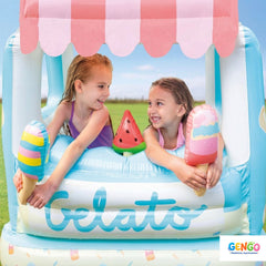 Intex Ice Cream Stand Play House And Pool 50"40"x39"
