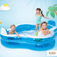 Swim Center Family Lounge Pool ( 90" L x 90 " W x 26 " H)