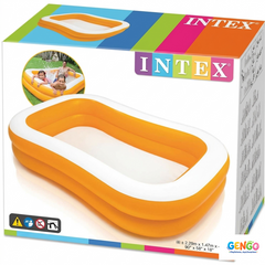 INTEX 90"x 60"x 19" Mandarin Pool Family Swim Center
