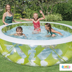 Intex Swim Center Pin Wheel Pool For Kids 90" x 22" Round
