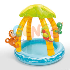 Intex Children's pool Tropical island 102 x 86 cm