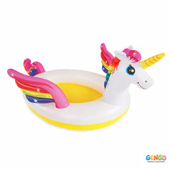 INTEX Unicorn Spray Unicorn Pool 107"L x 76"w x 41"H