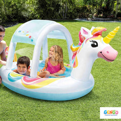 INTEX Unicorn Spray Pool ( 100" x 52" x 42" )