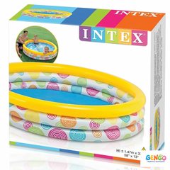 INTEX 58" x 13" Wild Geometry Kids Swimming Pool