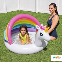 INTEX Unicorn Baby Pool (39.37" x 106.3" x 96.46")