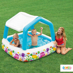 INTEX Sun Shade Baby Pool ( 62" L x 62" W x 48" H )