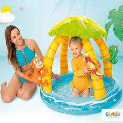 Intex Children's pool Tropical island 102 x 86 cm