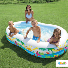 INTEX Swim Center Paradise Pool ( 103" x 63" x 18")