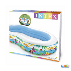 INTEX Swim Center Paradise Pool ( 103" x 63" x 18")