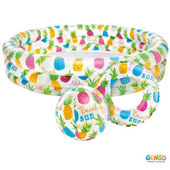INTEX Fishbowl Pool (52" x 11") With Ball And Tube