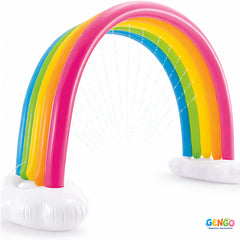 INTEX Rainbow Cloud Sprinkler (9'10" x3'7" x5'11")