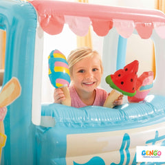 Intex Ice Cream Stand Play House And Pool 50"40"x39"