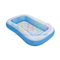INTEX 65" x 39" x 11" Rectangular Inflatable Kiddie Pool Blue