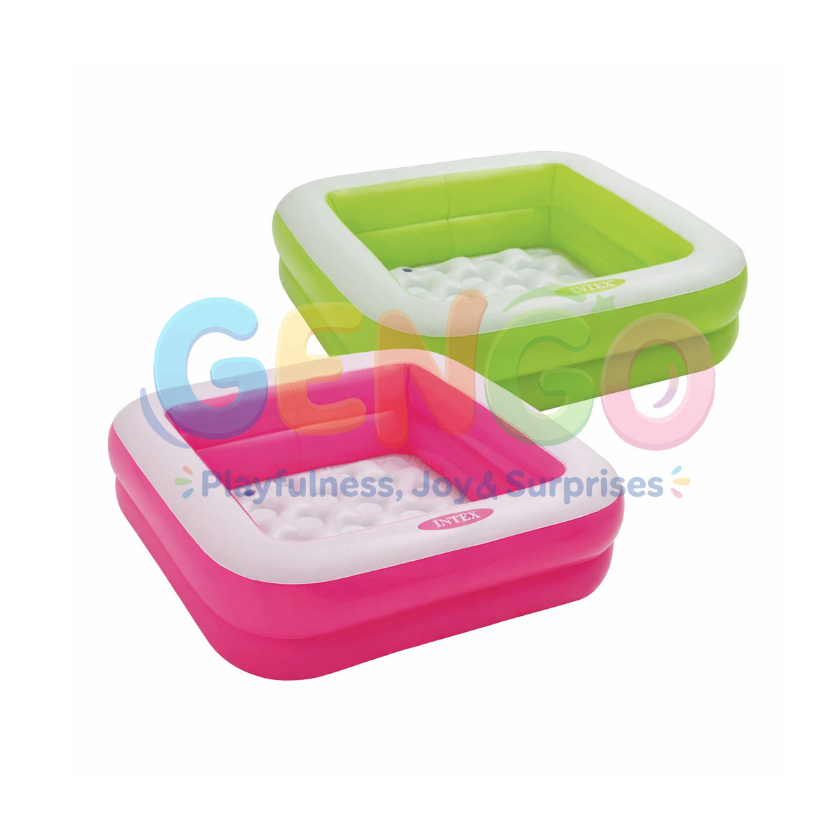 INTEX Play Box Baby Pool 33.5" X 33.5" X 9"