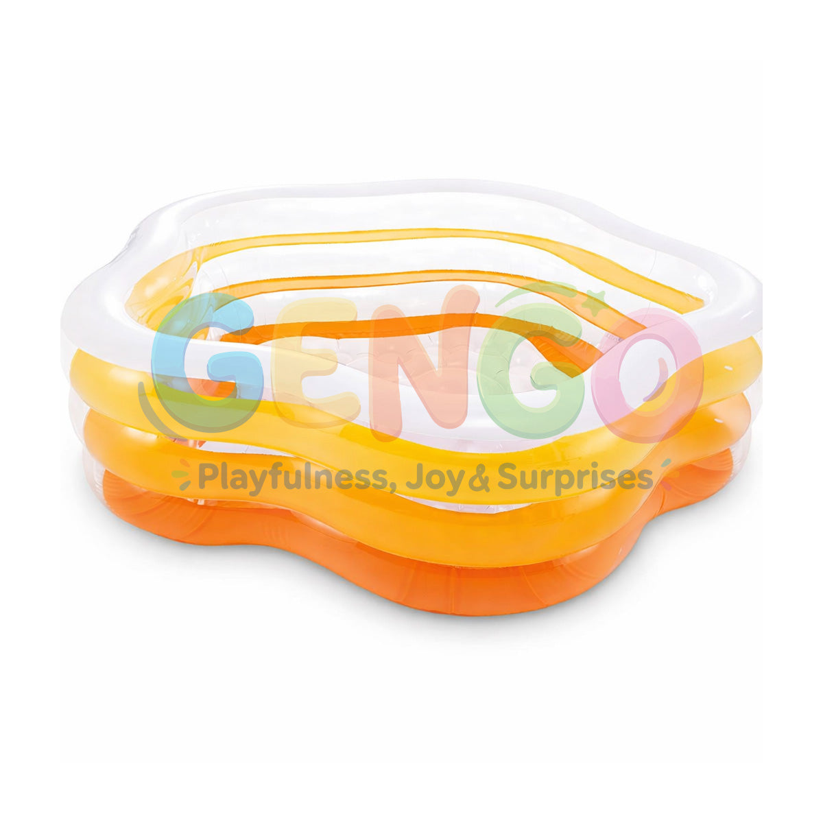 INTEX Summer  Pentagonal Pool ( 73" L x 71" W x 21" H )