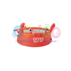 INTEX Happy Crab Easy Set Above Ground Pool 6 Feet 183 x 51 x 35.6 cm