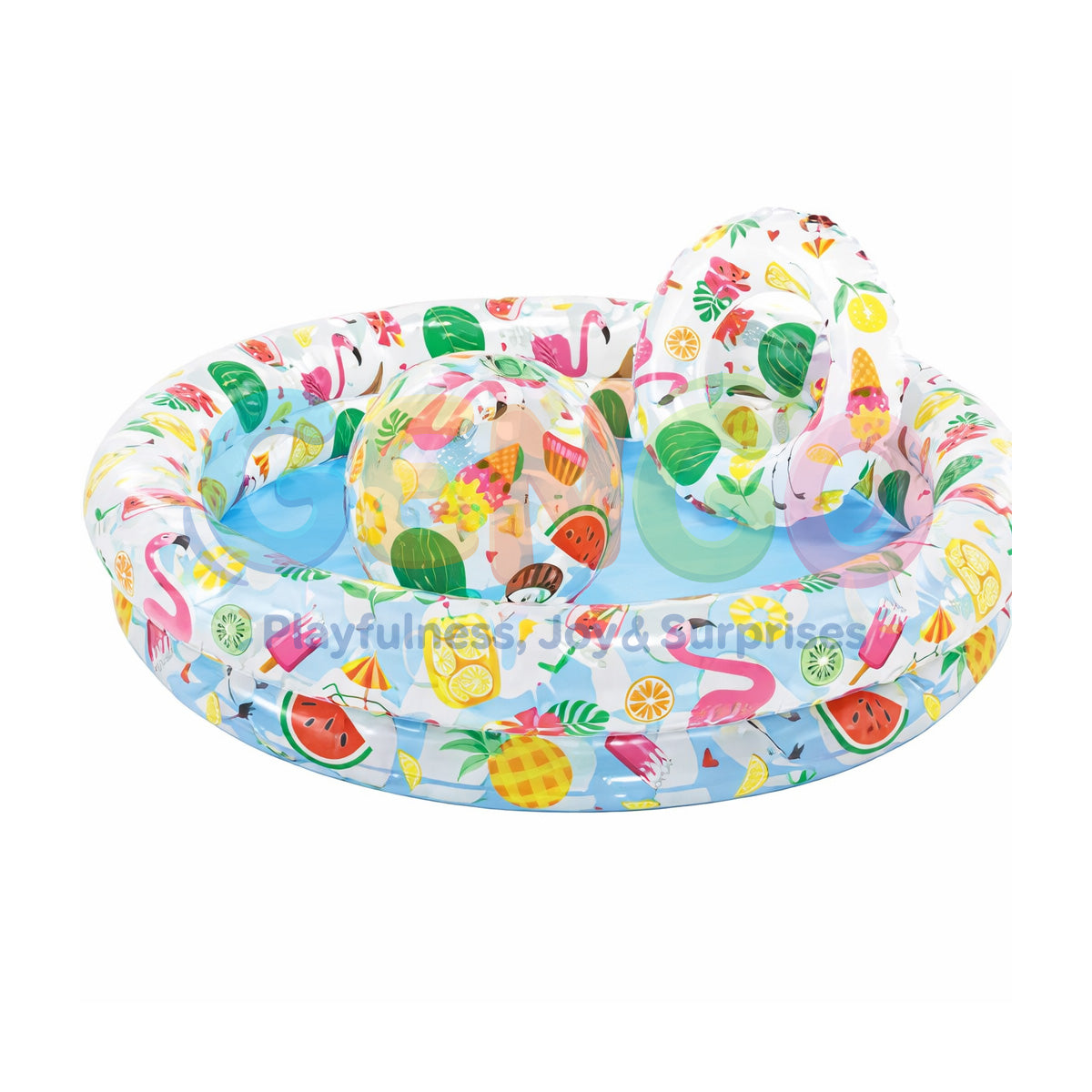 INTEX Stargaze Pool Set (48" x 10") With Ball And Tube