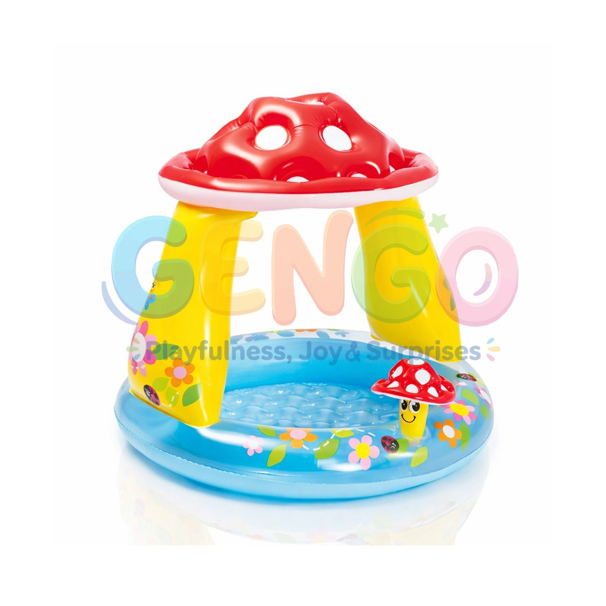 INTEX Mushroom Baby Pool ( 40" x 35" )
